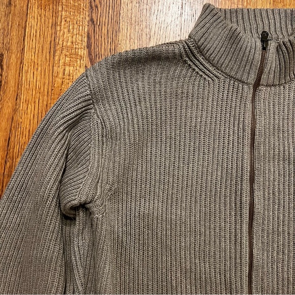Bill’s Khakis Cardigan Full Zip Sweater XL Front Pockets - Picture 3 of 8